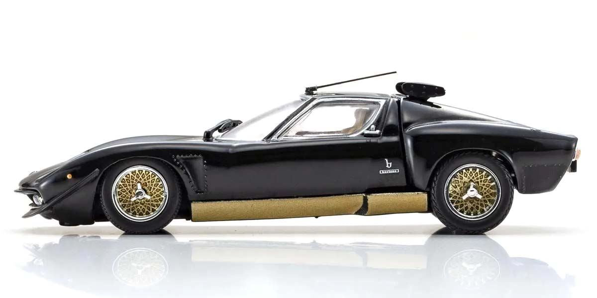 Kyosho 1:43 Lamborghini Miura Svr 1970 Black-Gold