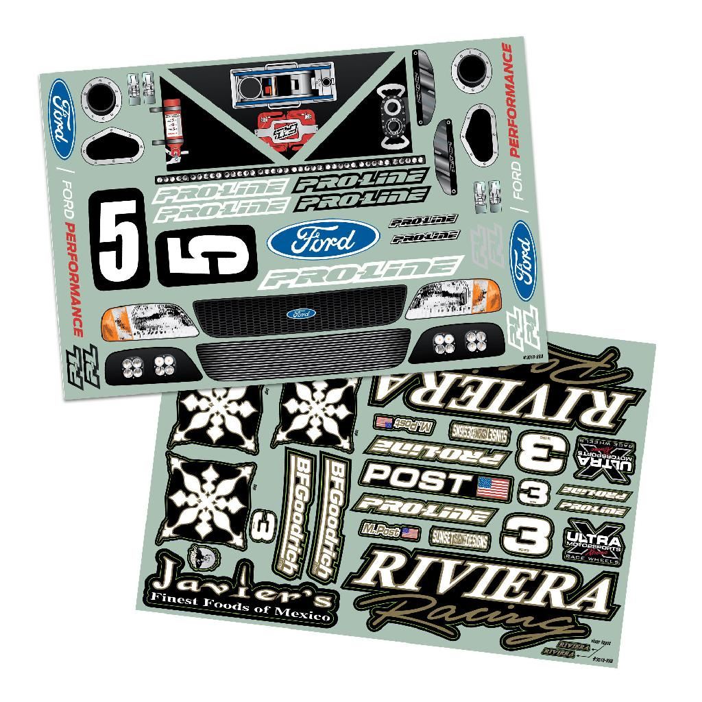 Proline Pre-Cut 1997 Ford F-150 Trophy Truck Inriviera Editionin Tough