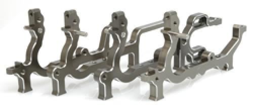 Schumacher Alloy Diff Mount Set; Lightweight 7075 T6 - Mi-3 4pcs