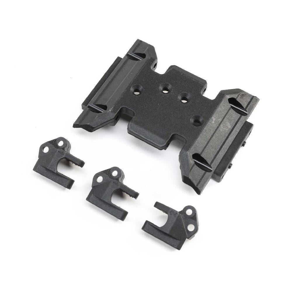 Axial Skid Plate & Upper Link Mounts: Scx10 Iii Bc