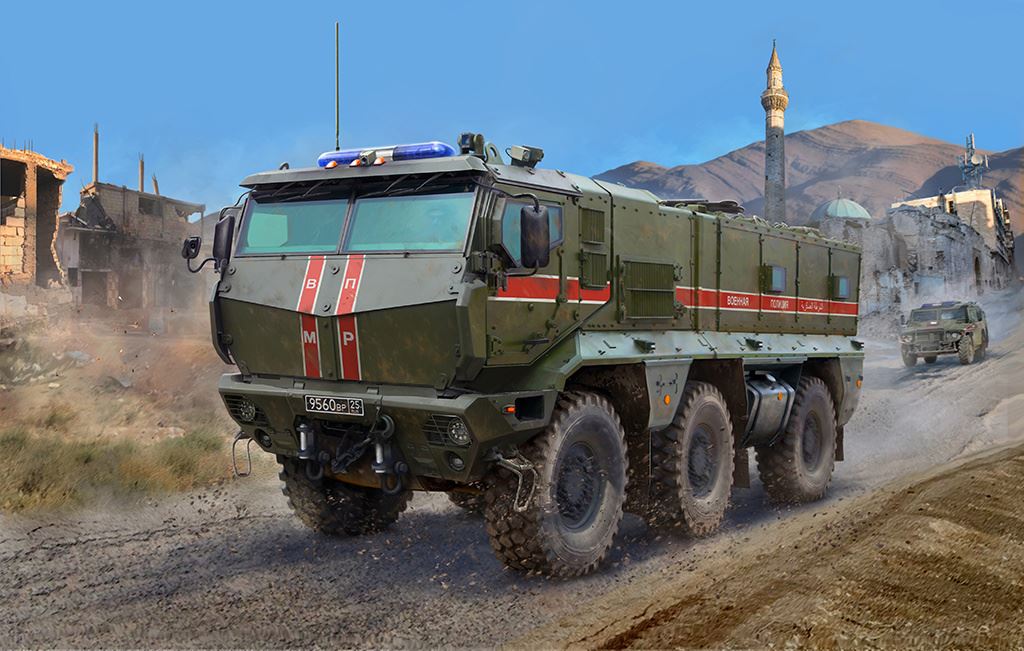 Zvesda Typhoon-K 6X6 Armored Vehicle