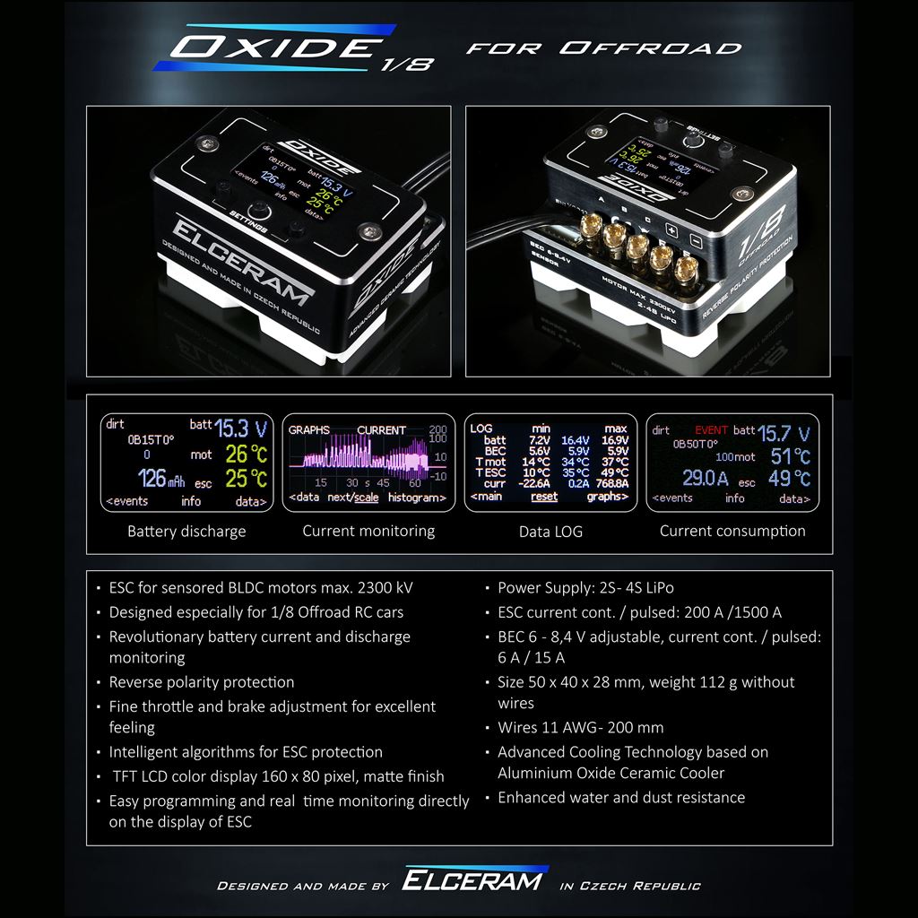 Elceram Oxide G1 1/8Th Esc 200A