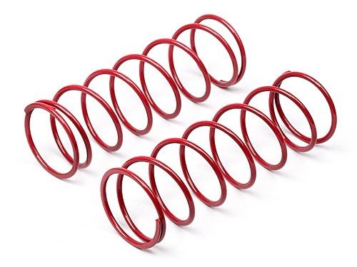 HPI Big Bore Shock Spring (Red/68mm/81Gf/2Pcs)