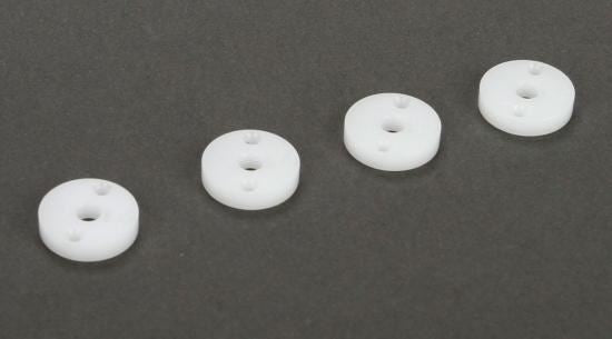 TLR Shock Piston 12mm 1.6x2 CNC Machined(4):All22,SCTE