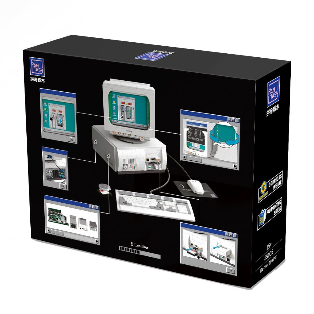 Pantasy Retro 90S Desktop Pc - 1634 Pcs