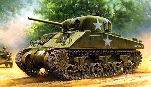 Tamiya Us M4 Sherman Early Production