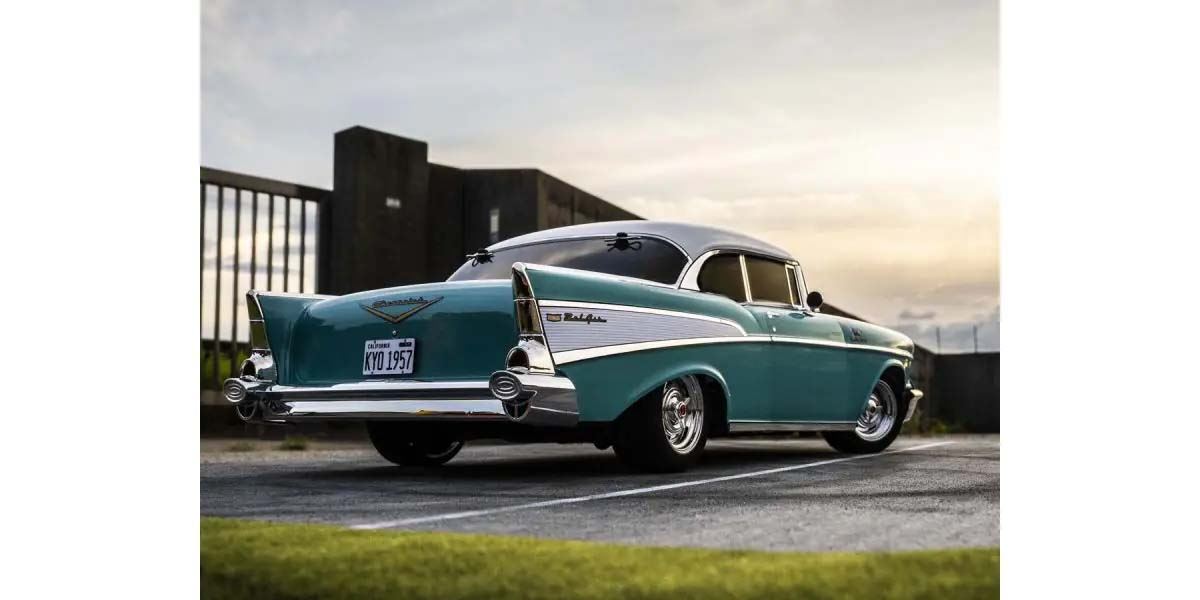 Kyosho Fazer Fz02 (L) Chevy Belair Coupe 1957 Turquoise 1:10 Readyset