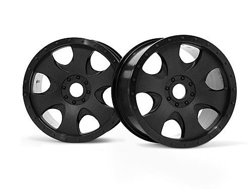 HPI Warlock Wheel Black (83X56mm/2Pcs)