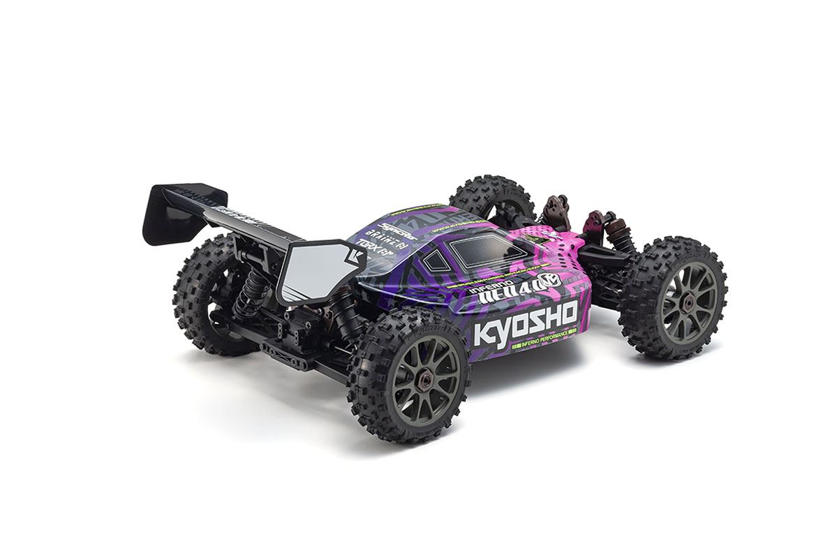 Kyosho Inferno Neo Ve 4.0 1:8 Rc Brushless Ep Readyset - T1 Purple