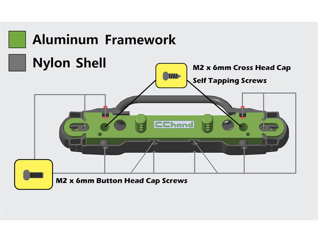 RC4WD OEM NARROW FRONT WINCH BUMPER W/ STEERING GUARD FOR AXIAL 1/10 SCX10 III JEEP (GLADIATOR/WRANG