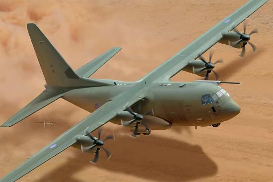 Italeri Raf Hercules C130J C5