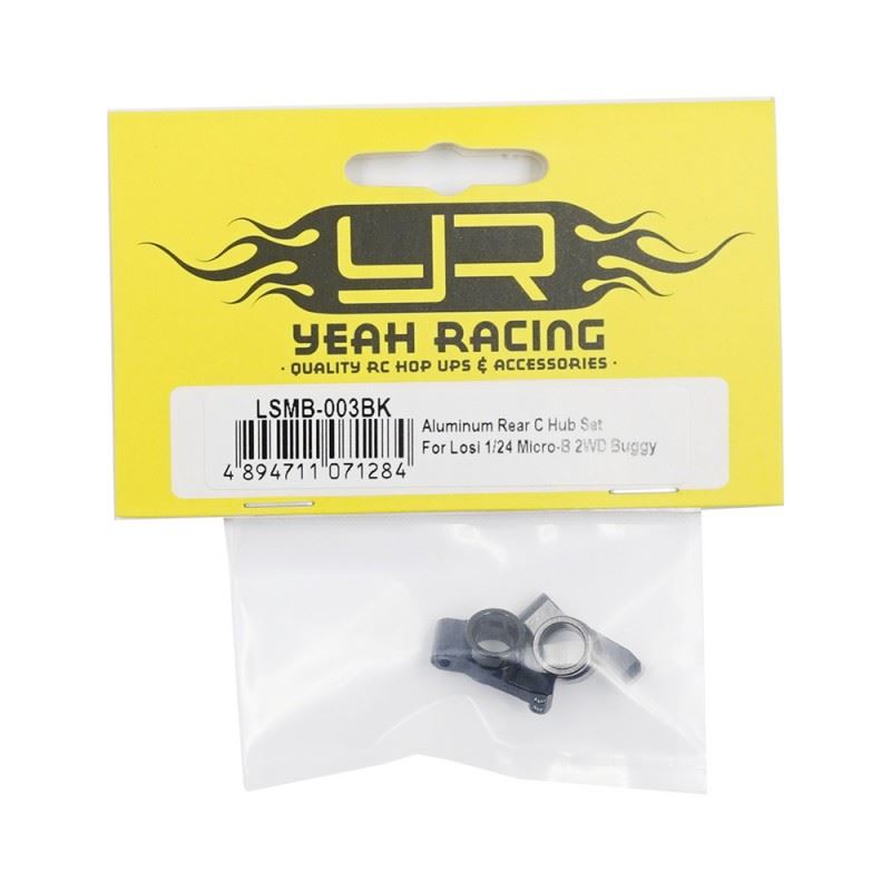 Yeah Racing Aluminum Rear C Hub Set For Losi 1/24 Micro-B 2Wd Buggy / 1/28 Micro-T Truck