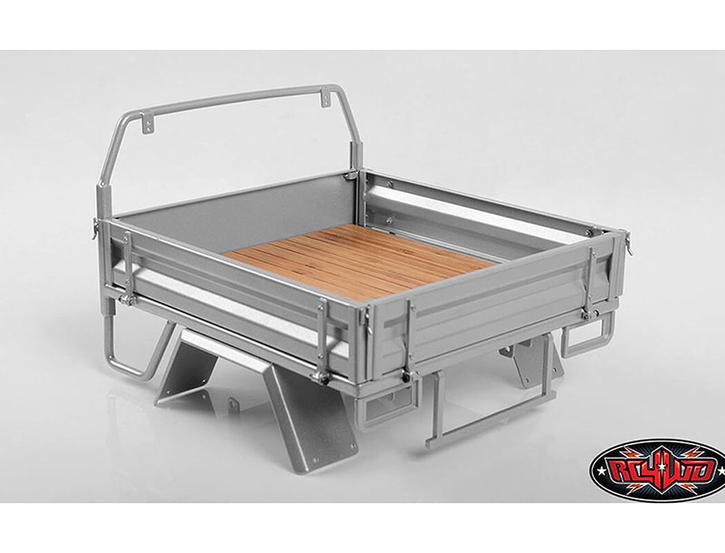 RC4WD KOBER REAR BED FOR TF2 MOJAVE BODY (SILVER)
