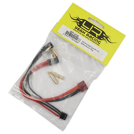 Yeah Racing Right Angle Type Balance Charge Cable w/ T Plug