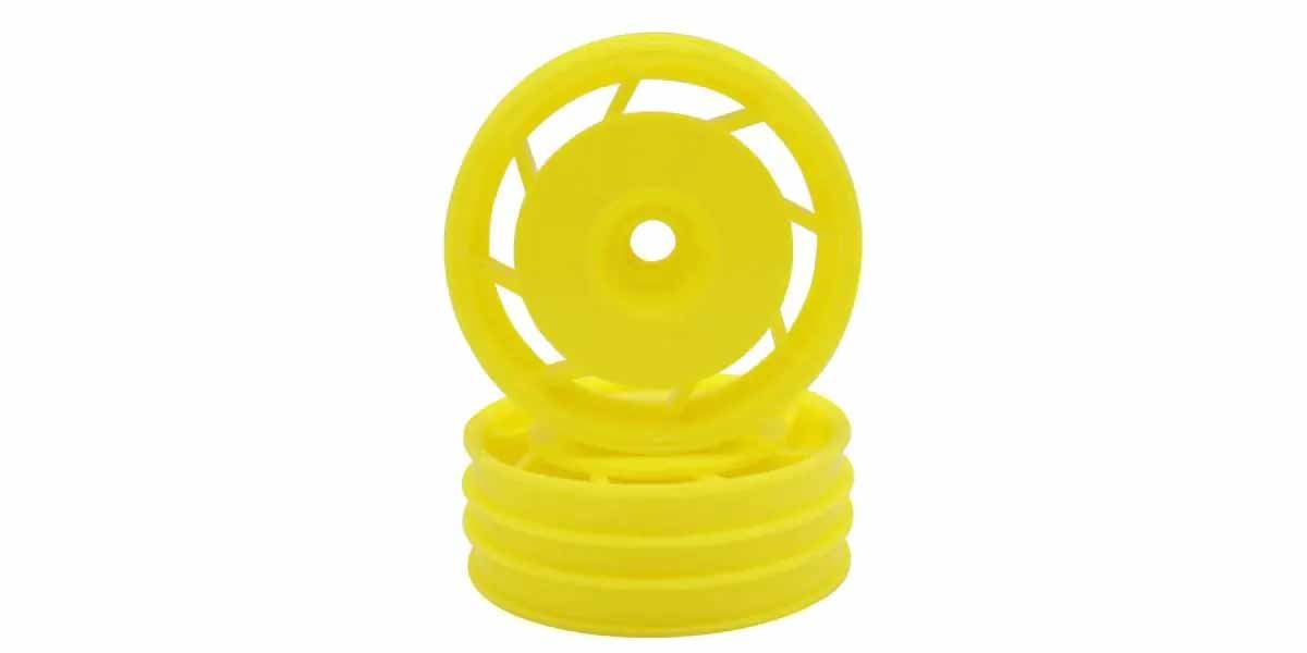 Kyosho 1:10 Ultima Front Wheels 8D 50Mm (2) - Yellow