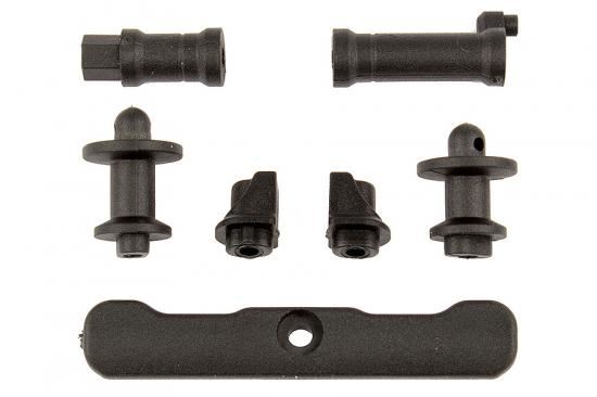 Team Associated B74 Bumper + Post Set
