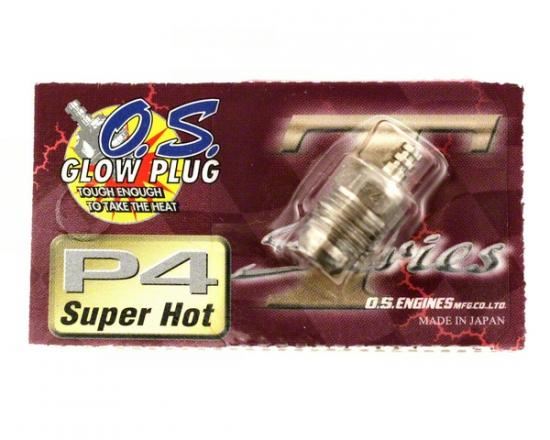 OS Engine Glowplug Type P4' (Super Hot)'