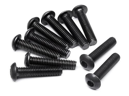 HPI Button Head Screw M3X14mm (Hex Socket/10Pcs)