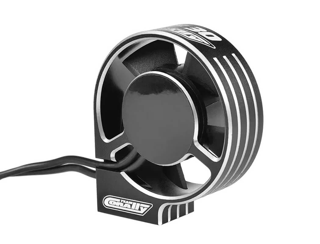 CORALLY ESC ULTRA HIGH SPEED FAN XF-30 BEC CONN. 30MM BK/SI