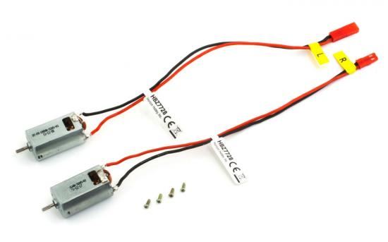 Hobby Zone Brushed 180 Motor Set (2)