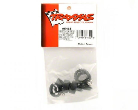 TRAXXAS Caps and spring retainers, GTR shock (upper cap (2)/ hollow