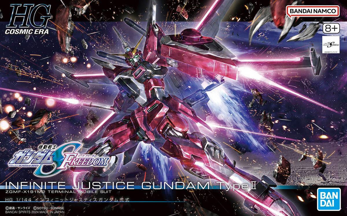 Bandai Hobby Hg 1/144 Infinite Justice Gundam Type Ii