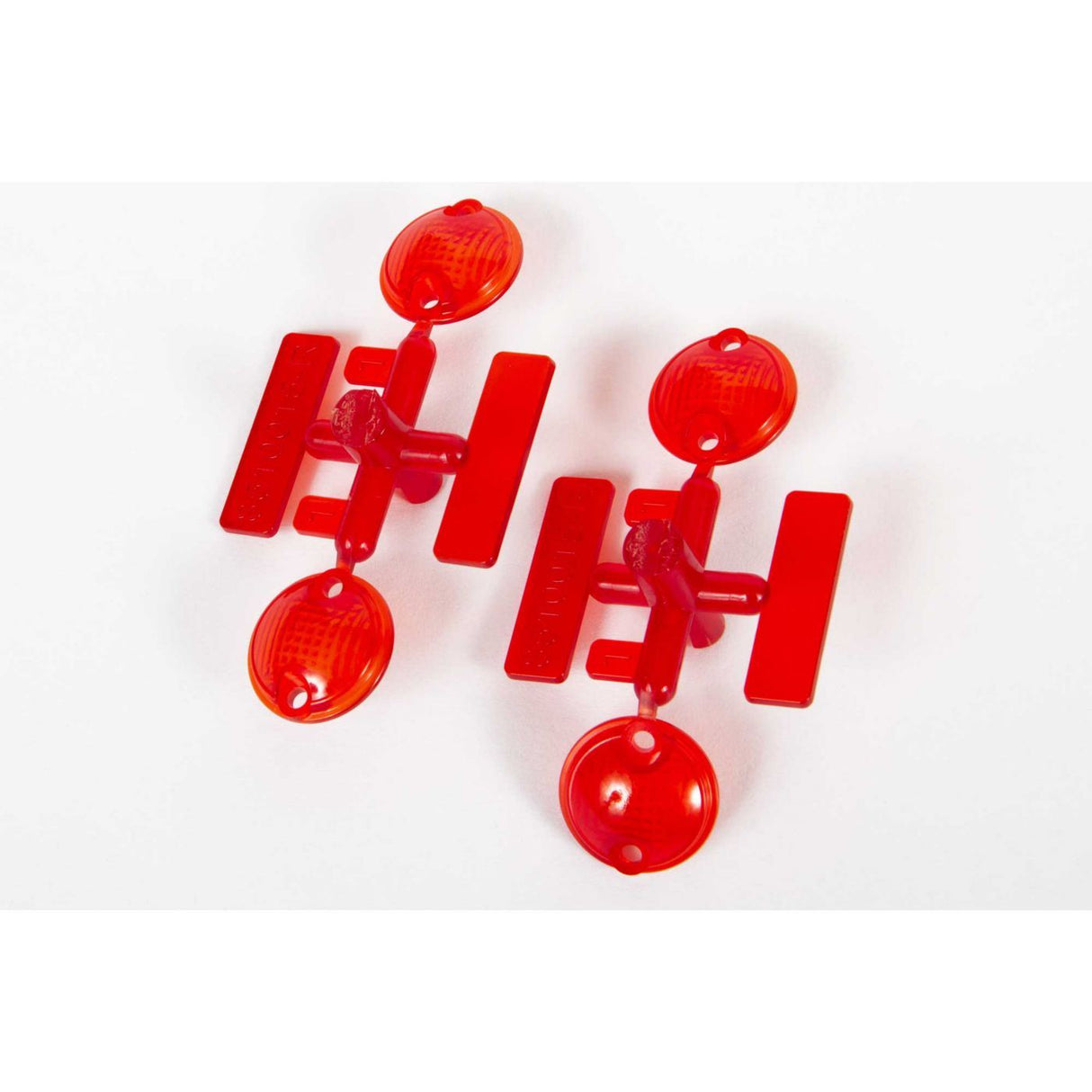 Axial Tail Light Lens Red 2pc:UMG 6x6