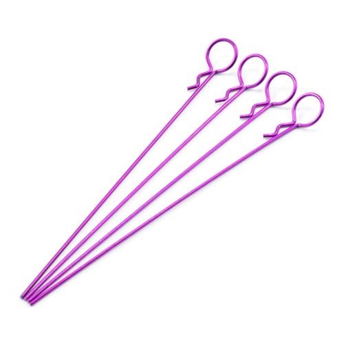 Fastrax Small Metallic Purple Long Body Pin