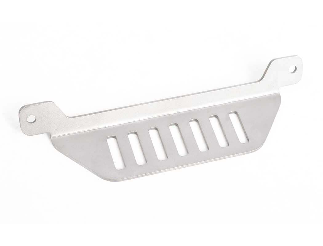 RC4WD OEM WIDE FRONT BUMPER W/ LICENSE PLATE HOLDER + STEERING GUARD FOR AXIAL 1/10 SCX10 III JEEP (