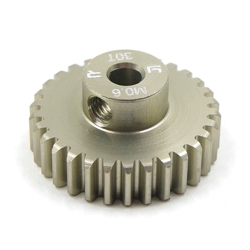 Yeah Racing Aluminum 7075 Hard Coated Motor Gear/Pinions 06 Pitch 30 Teeth For Tamiya Car Kits
