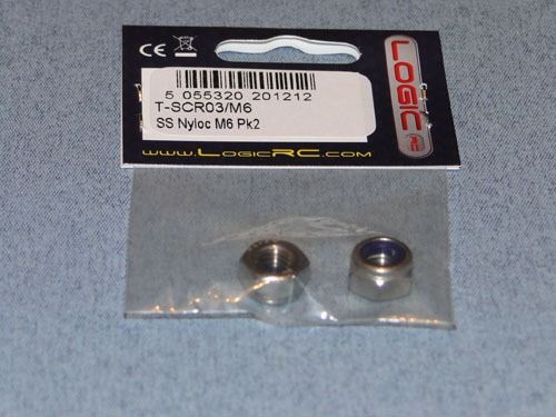 RACTIVE SS Nyloc M6 Pk4