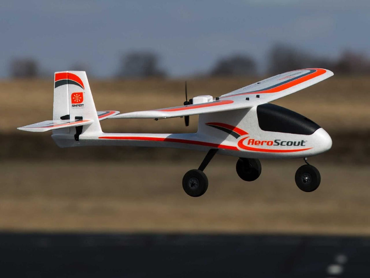 Hobbyzone Aeroscout S 2 1.1M Rtf Basic With Safe And Realflight