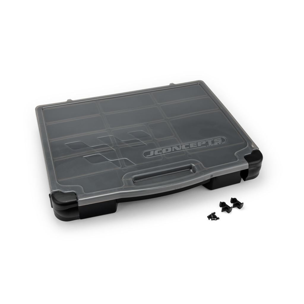 Parts Box Black / Grey (14.5 X 11 X 2.37 Inch)