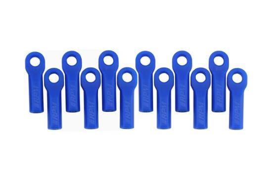 RPM TRAXXAS LONG ROD ENDS - BLACK (12)