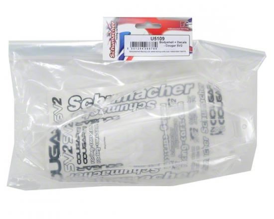 Schumacher Bodyshell + Decals - Cougar SV2