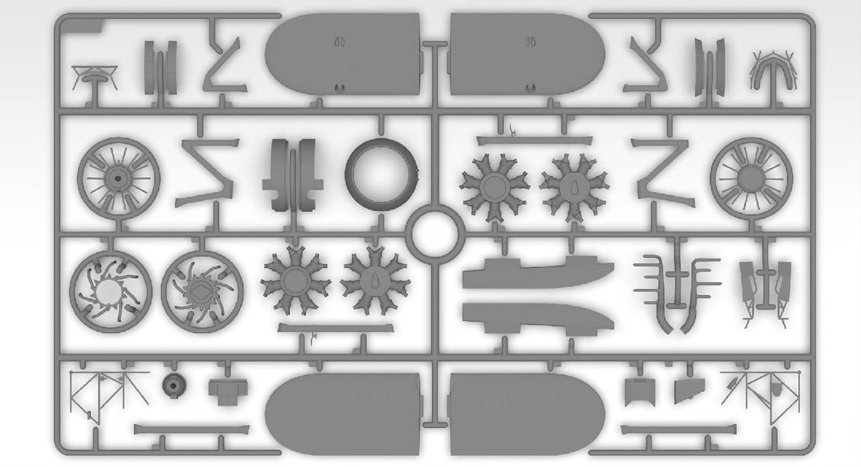 Icm Battle Of Malta With Cr. 42 Falco & Sea Gladiator Mk. Ii (Set Of 2 Aircraft)