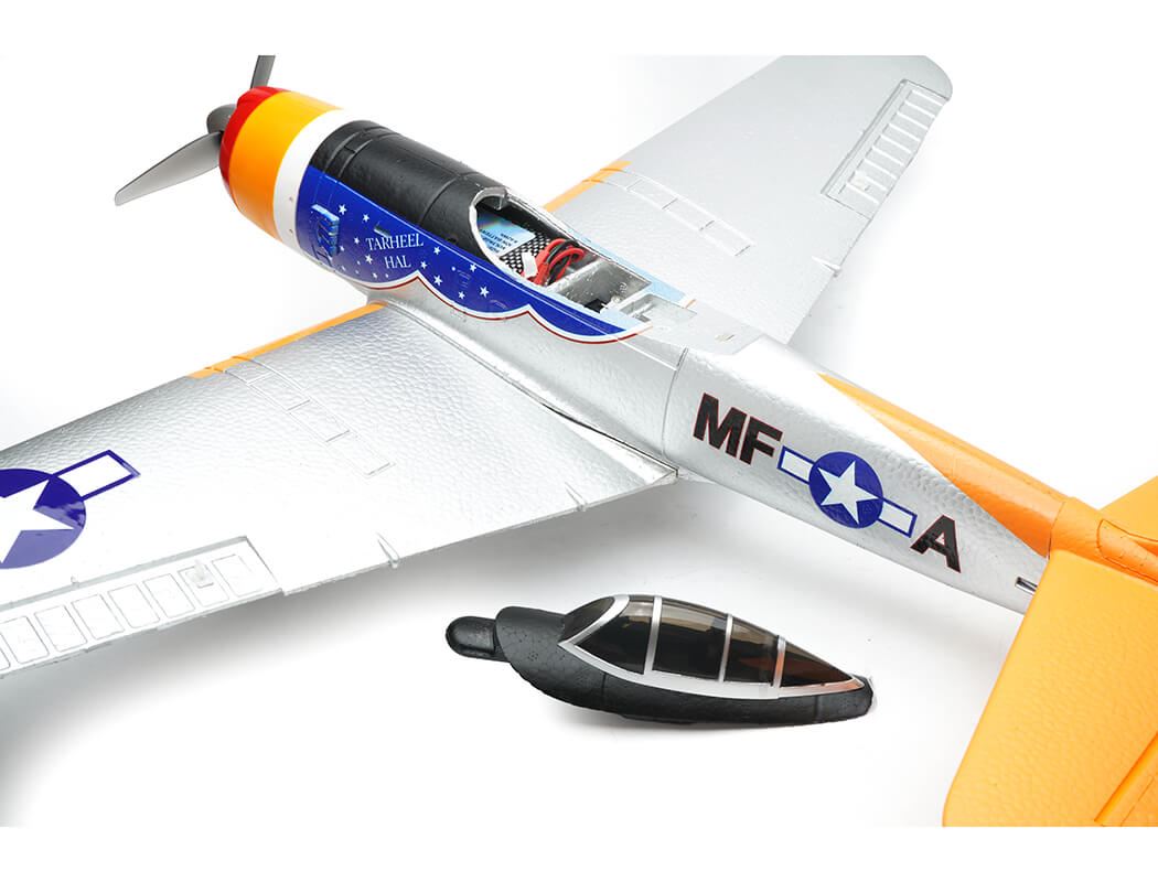 Mo-Fly A84 Silver/Orange 695Mm 6Ch 3D/6G With 6-Axis Gyro Rtf
