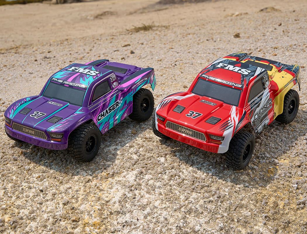 Fms Fsc24 1/24Th Chaser Truck Rtr - Red