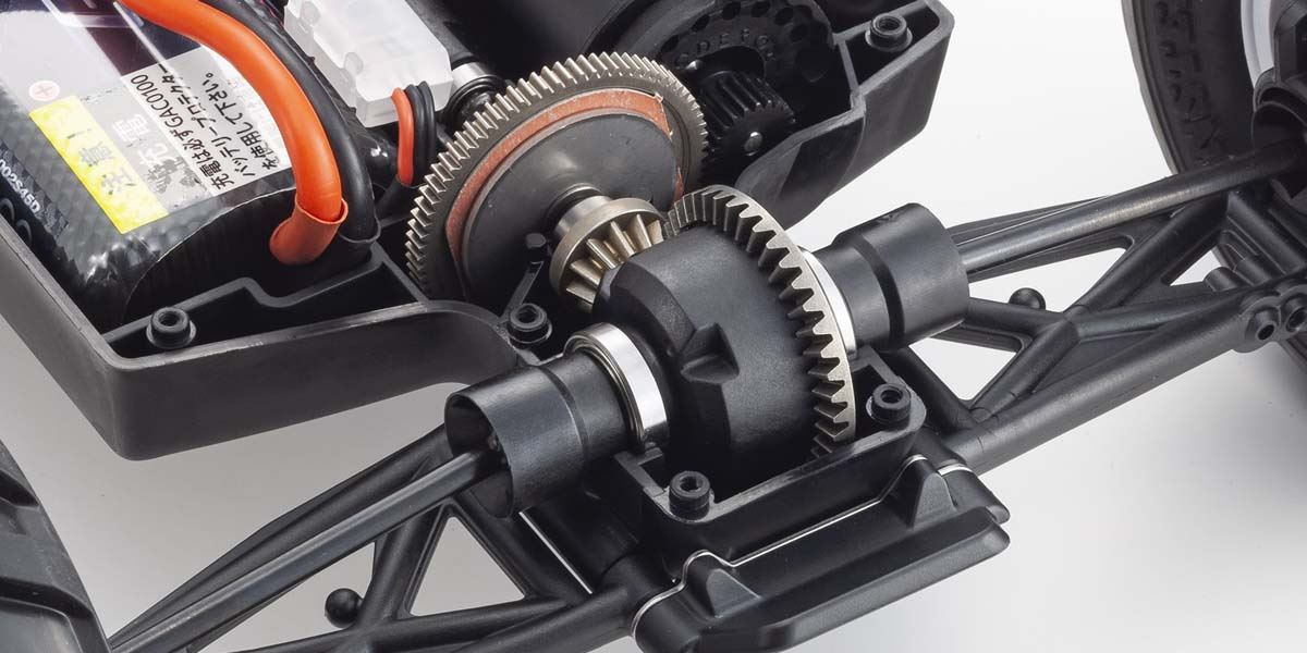 Kyosho Fazer Fz02-L Madvan Ve 4Wd 1:10 Readyset T1 Rouge - 34491T1C