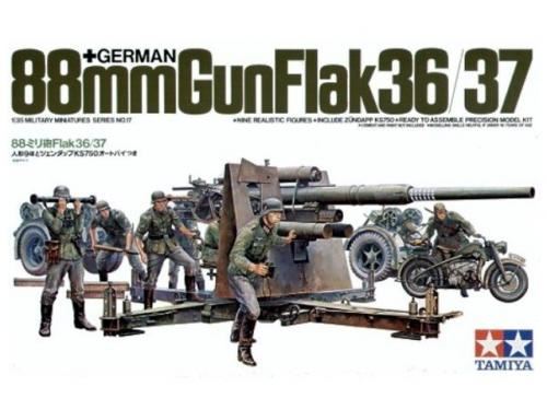 Tamiya 88mm Gun Flak 36/37