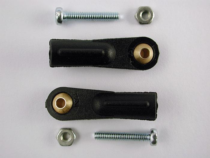 Radio Active Ball Joint w/hardware M3 (pk2)