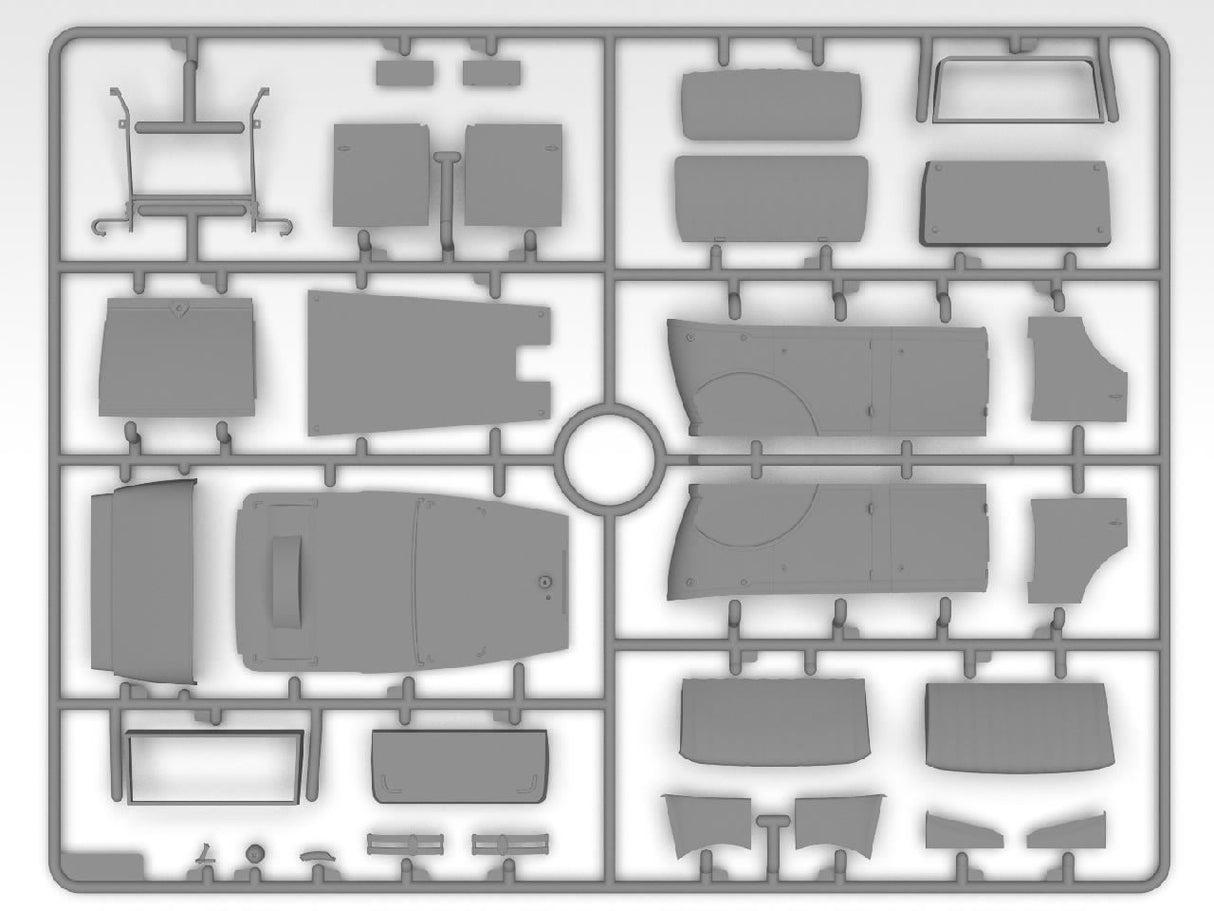 Icm Gaz-A Passenger Car in German Service