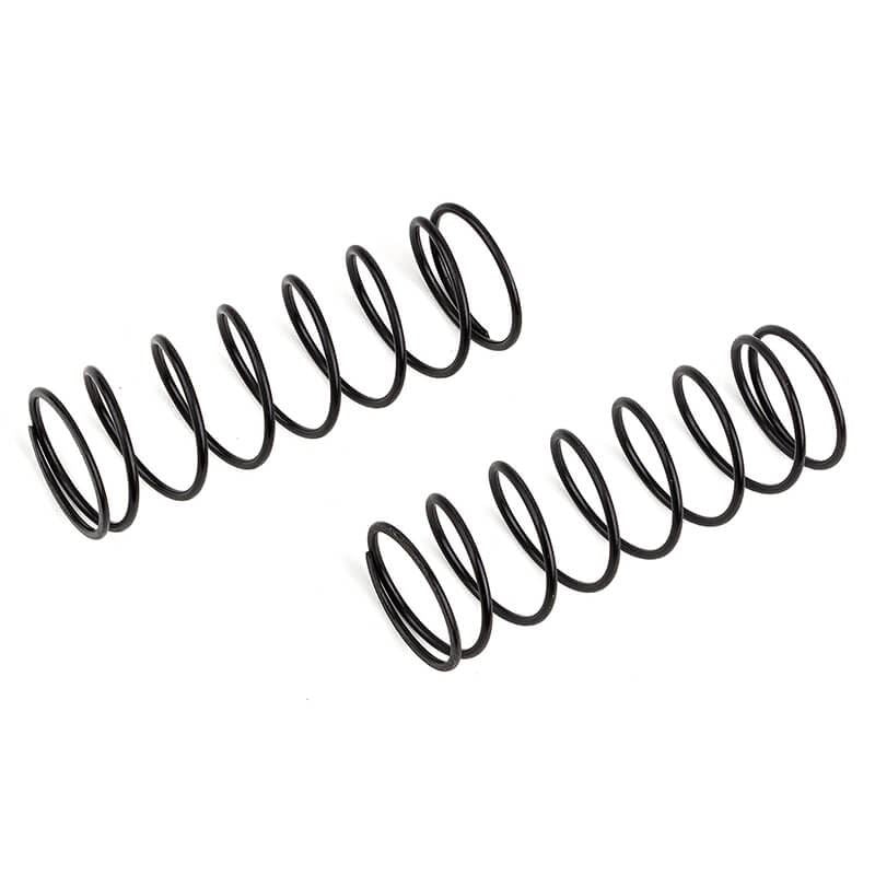 Team Associated 16Mm Front Springs Black 4.65Lb/In L68 8.25T 1.5D