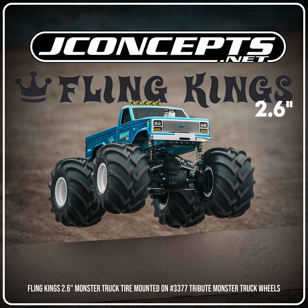 Fling Kings 2.6in - Blue - (Fits - #3377 wheel)