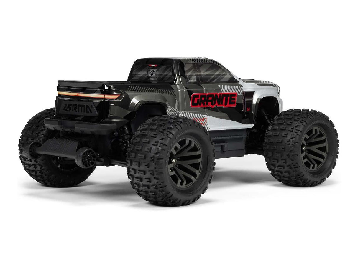 Arrma 1/10 Granite 223S Dsc 4X4 Rtr Brushless Monster Truck, Gun M