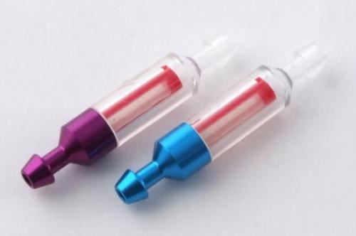 Fastrax Lightweight Small Fuel Filter Rebuildable - Blue