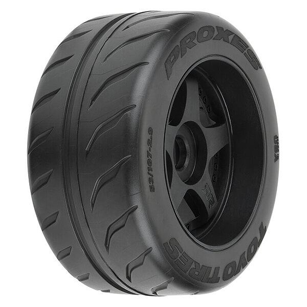 Proline Toyo Proxes 53/107 2.9 S3 Belted Tyre / Black 17mm Wh