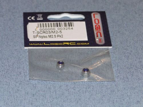 RACTIVE SS Nyloc M2.5 Pk4