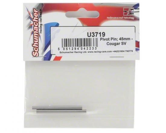 Schumacher Pivot Pin; 45mm - Cougar SV