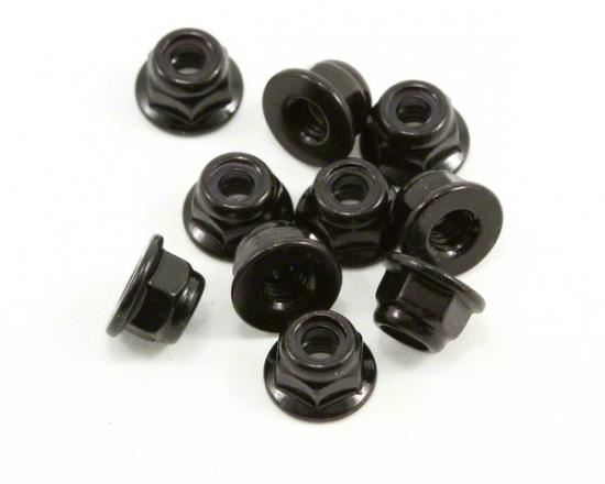 AXIAL Nylon Locknut M4 Black (10)